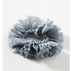 Anthropologie Margot Layered Scrunchie - Slate Gray